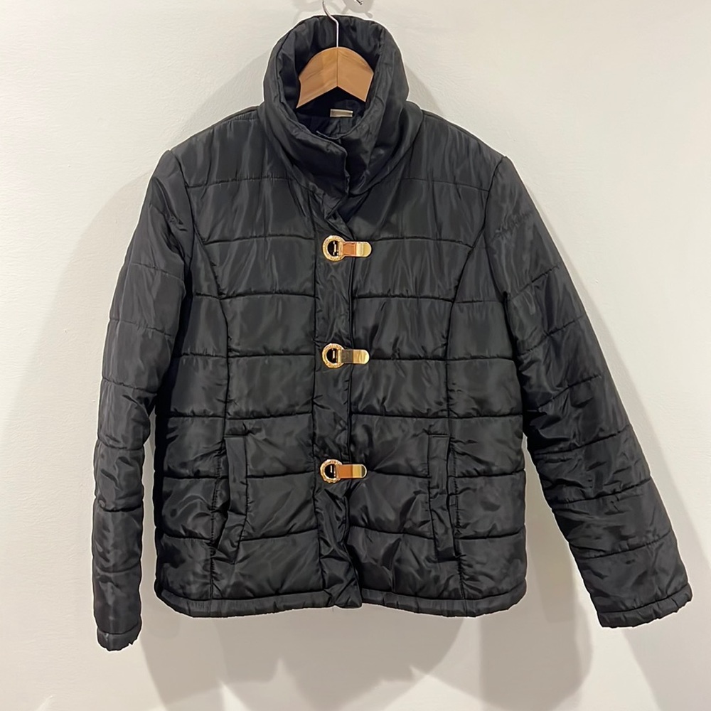 Michael Kors blacker Puffer Jacket size large
